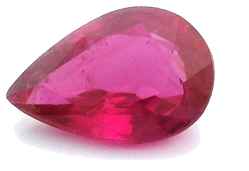 0.49 carat RED Pear Rubinas (1)