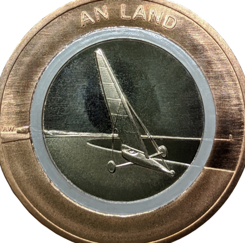 2020 Vokietija On Land 10 eurų moneta su polimeriniu žiedu (3)