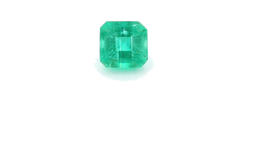 0.6 carat GREEN STEP cut Octagonal Smaragdas (1)