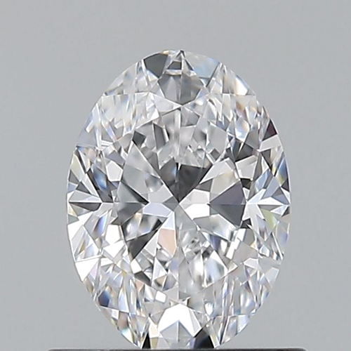 0.7 carat D-VVS1 Natūralus Oval Deimantas (1)