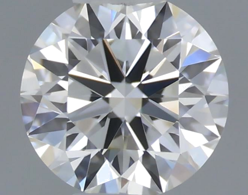 0.36 carat I-VVS1 Excellent cut Natūralus Round Deimantas (1)