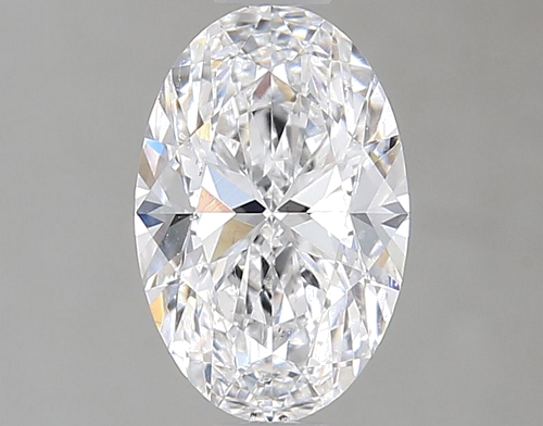0.95 carat D-SI1 Natūralus Oval Deimantas (1)