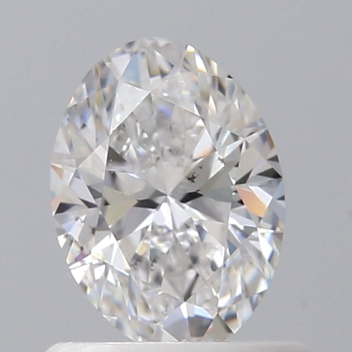 0.7 carat D-SI1 Natūralus Oval Deimantas (1)