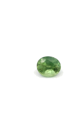 0.46 carat GREEN Oval Safyras (1)