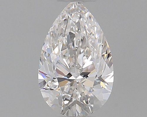 0.3 carat F-VS1 Natūralus Pear Deimantas (1)