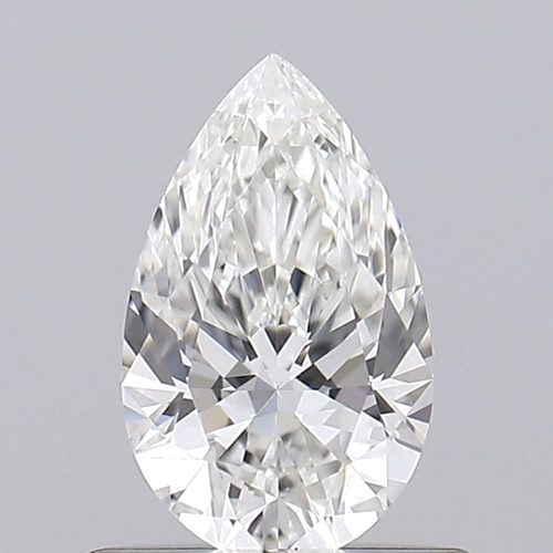 0.52 carat H-VVS1 Natūralus Pear Deimantas (1)