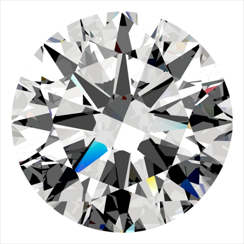 0.3 carat D-SI1 Excellent cut Natūralus Round Deimantas (1)