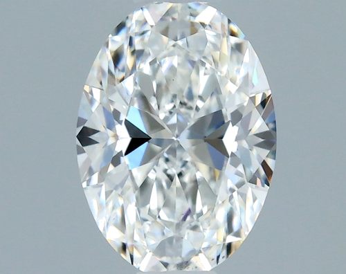 0.51 carat E-VS2 Natūralus Oval Deimantas (1)