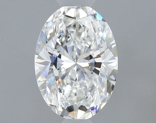 0.5 carat F-SI2 Natūralus Oval Deimantas (1)