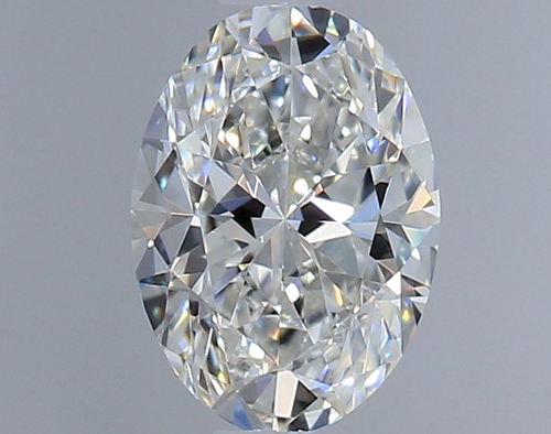 0.4 carat F-VVS1 Natūralus Oval Deimantas (1)