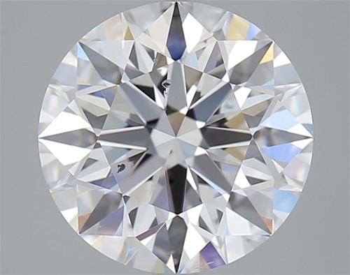 3.5 carat D-SI1 Excellent cut Natūralus Round Deimantas (1)