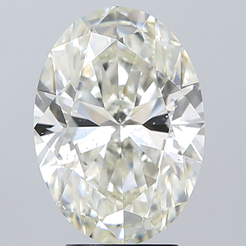 4.01 carat K-SI2 Natūralus Oval Deimantas (1)