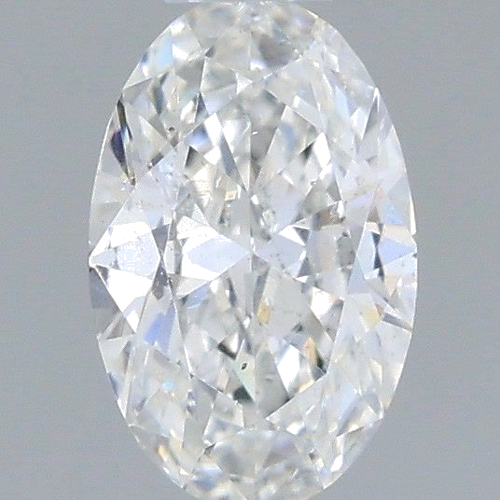 0.3 carat F-SI2 Natūralus Oval Deimantas (1)
