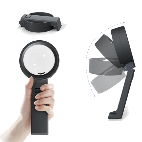 Foldable Magnifying Glass 2x 5x (2)