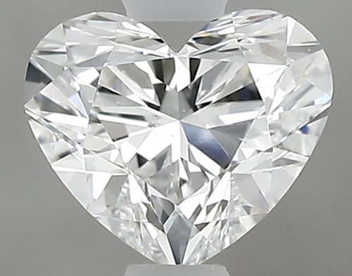 0.61 carat E-SI1 Natūralus Heart Deimantas (1)
