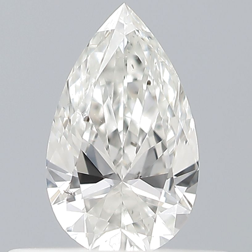 0.3 carat G-SI1 Natūralus Pear Deimantas (1)