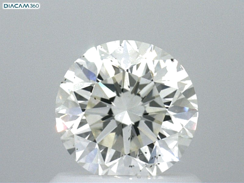 0.95 carat J-SI1 Excellent cut Natūralus Round Deimantas (1)