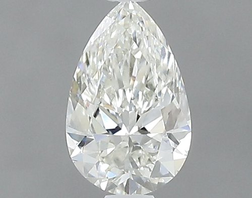 0.34 carat I-SI1 Natūralus Pear Deimantas (1)