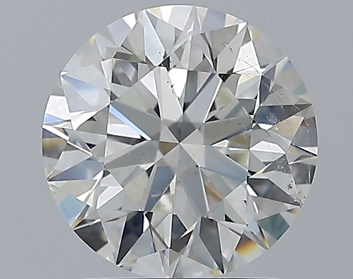 2.01 carat I-SI2 Excellent cut Natūralus Round Deimantas (1)