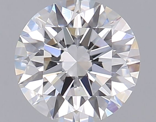 0.5 carat F-VS2 Excellent cut Natūralus Round Deimantas (1)