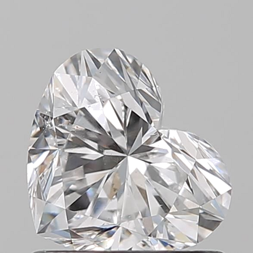 0.91 carat E-SI1 Natūralus Heart Deimantas (1)