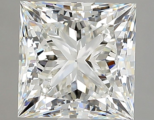 2.01 carat H-SI1 Natūralus Princess Deimantas (1)
