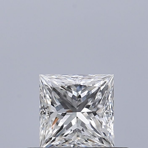 0.4 carat F-VVS2 Natūralus Princess Deimantas (1)