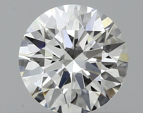 0.4 carat F-SI1 Excellent cut Natūralus Round Deimantas (1)