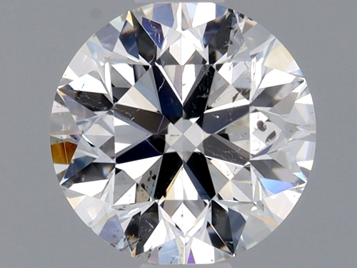 0.76 carat E-SI2 Excellent cut Natūralus Round Deimantas (1)
