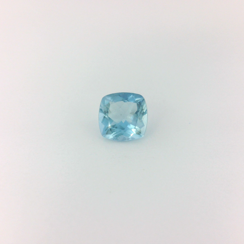 0.49 carat BLUE Cushion Aquamarine (1)