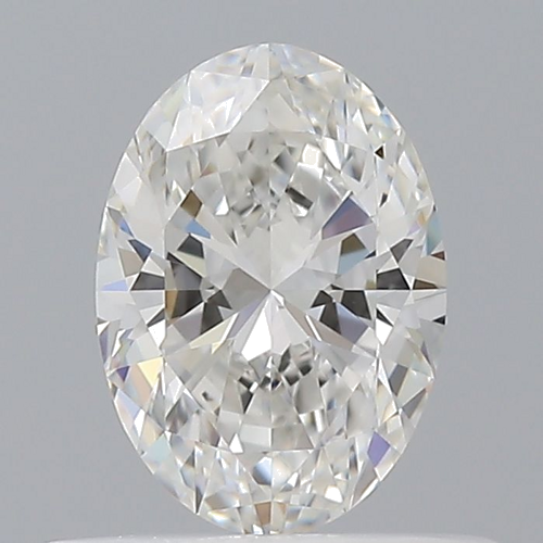 0.5 carat F-VVS1 Natūralus Oval Deimantas (1)