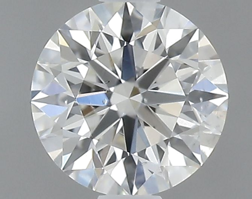 0.37 carat H-SI1 Excellent cut Natūralus Round Deimantas (1)