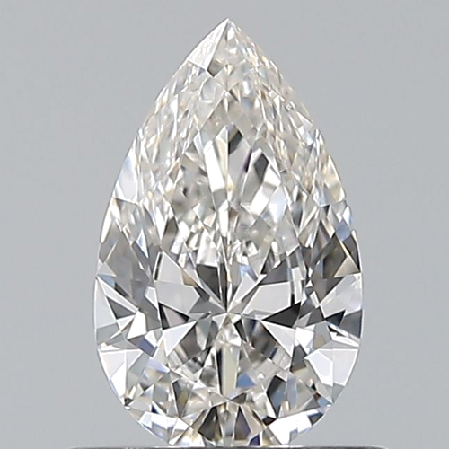 0.53 carat H-VVS1 Natūralus Pear Deimantas (1)