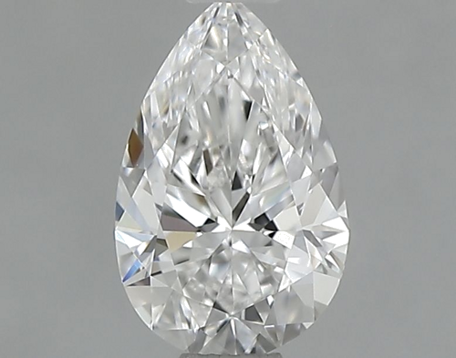 0.4 carat E-VS1 Natūralus Pear Deimantas (1)
