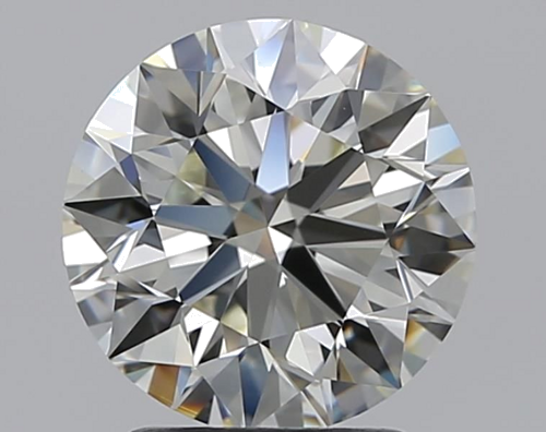 2.19 carat K-VVS2 Excellent cut Natūralus Round Deimantas (1)