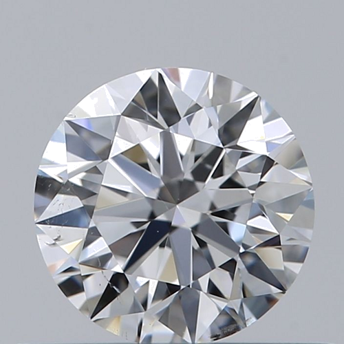 0.5 carat F-SI2 Excellent cut Natūralus Round Deimantas (1)