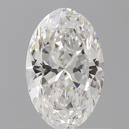 0.5 carat F-VVS1 Natūralus Oval Deimantas (1)