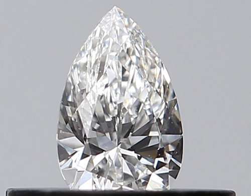 0.23 carat F-VS1 Natūralus Pear Deimantas (1)