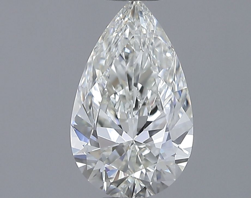 0.71 carat H-VVS2 Natūralus Pear Deimantas (1)
