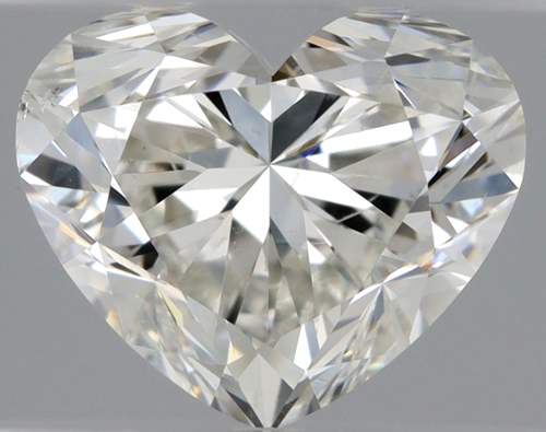 1.0 carat I-SI1 Natūralus Heart Deimantas (1)