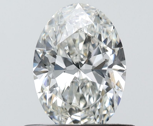 0.5 carat H-VS1 Natūralus Oval Deimantas (1)