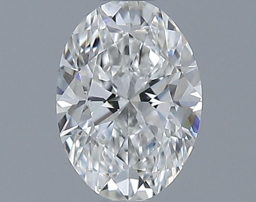 0.4 carat G-VS2 Natūralus Oval Deimantas (1)