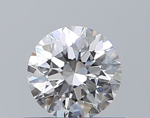 0.5 carat F-SI1 Excellent cut Natūralus Round Deimantas (1)