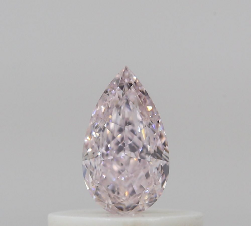 0.26 carat Fancy Light Purplish Pink-VS2 Natūralus Pear Deimantas (1)