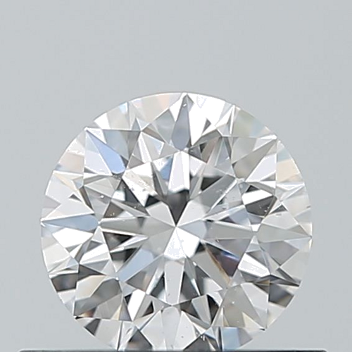 0.51 carat D-SI1 Excellent cut Natūralus Round Deimantas (1)
