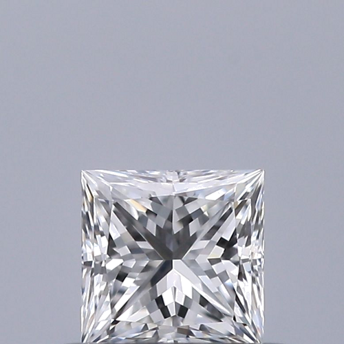 0.4 carat E-VVS2 Natūralus Princess Deimantas (1)