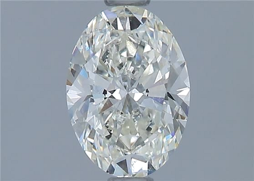 1.01 carat J-SI1 Natūralus Oval Deimantas (1)