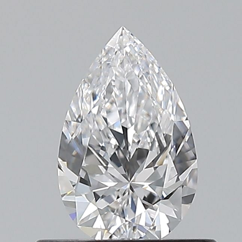0.5 carat D-VS1 Natūralus Pear Deimantas (1)