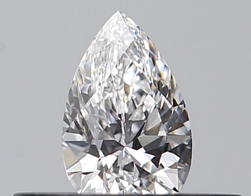 0.24 carat E-VVS1 Natūralus Pear Deimantas (1)