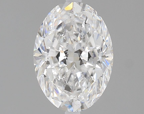 1.5 carat D-SI2 Natūralus Oval Deimantas (1)